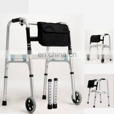 Aluminum folding walker/walking aids/mobility walker