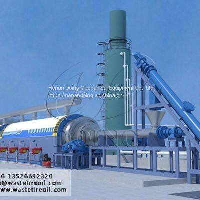 15 20 50Tons Fully Automatic Waste Tyre Pyrolysis Machine Can Continuous Working For Sale photo-5
