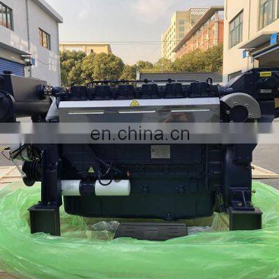 Marca nueva motor de barco y motor diesel marino de 6 cilindros Weichai de refrigeración por agua WD10C190-15 WD10C240-15 176KW 240HP photo-3
