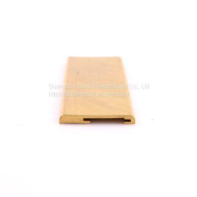 Customized Shape Extruded Brass Profile For Door/Window photo-2