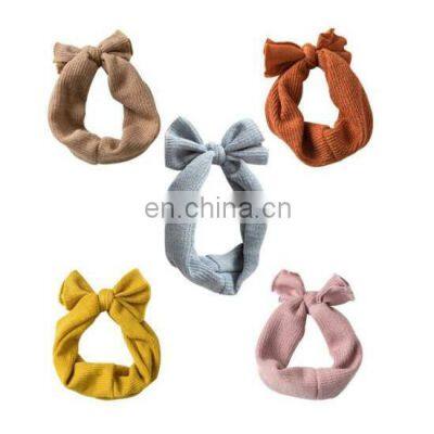 Women Yoga Cute Bow Knotted Hair Band Girlsband Turban Hair Bands For Women Band Headband Accessories photo-3