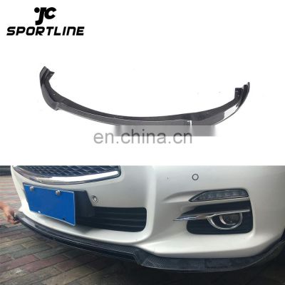 Q50 Carbon Fiber Car Kit Front Spoiler for Infiniti Q50 Sedan 4-Door 13-17