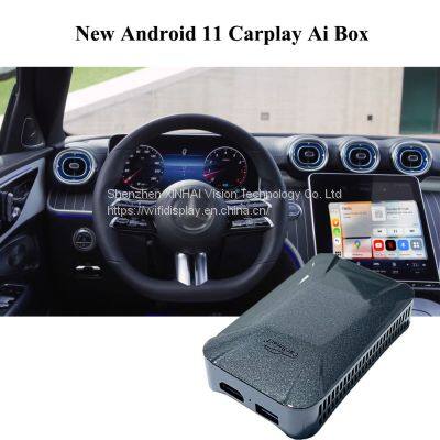 2022 NEW Android 11 Carplay Box HDMI out suitable for  Audi Ford VW universal car screen youtube netflix video streaming