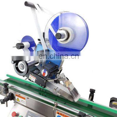10mm Desktop Auto Sticker Machine Boxes Card Square Bottles Caps Flat Labeling Machine photo-4
