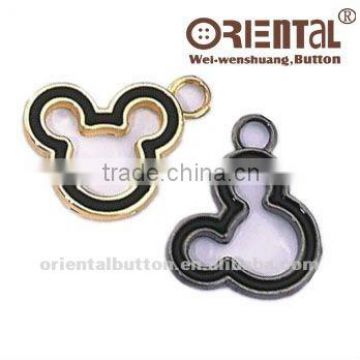 NEW DESIGN MICKEY SHAPE METAL ZIPPER