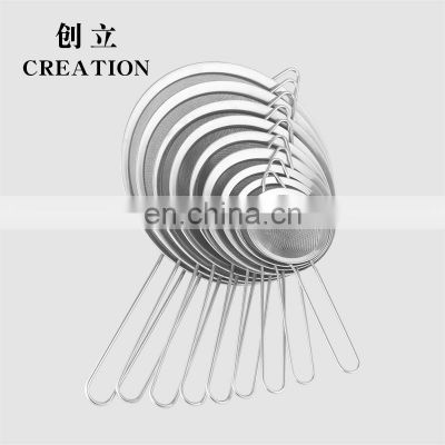 Factory Direct 8.5 40mm stainless steel juice sieves mesh net strainer