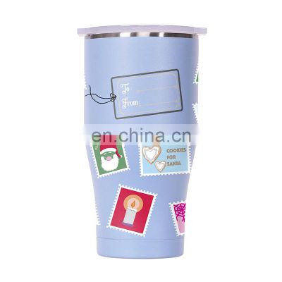 Christmas Gifts Custom logo 30oz Double Wall Stainless Steel Travel Coffee Mug With lid