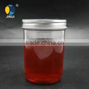 400ml high quality glass mason jar with tin lid