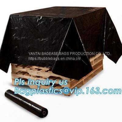 Square Bottom 4mil Clear Pallet Cover, Square Bottom Bag on Roll Pallet Cover Bag, Polyester Pallet Cover Bags, Pallet T photo-4