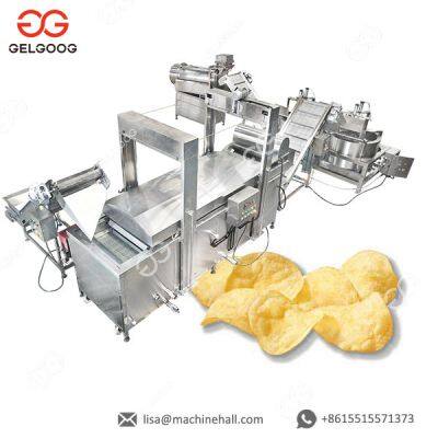 French Fries Processing Plant Fully Automatic Potato Chips Making Machine Price French Fries Quick Frozen Production Line Machine