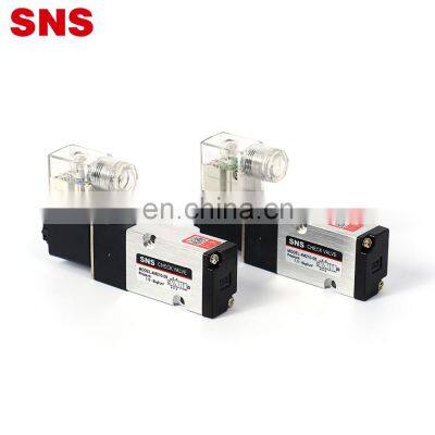 SNS 4M210-08 Series affordable  IP65 24v dc pneumatic aluminum alloy solenoid valve