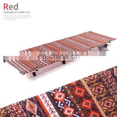 Folding Metal Bunk Cot Steel Frame Sleep Adjustable Foldable Portable Military Single Military Army Outdoor Camping Bed photo-4
