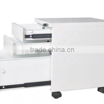 (DL-M1 ) Colorful 3 Drawer High Capacity Office Mobile Filing Cabinet With 5 Castors photo-2