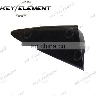 KEY ELEMENT Car Right Side Mirror Corner Cover Triangle Trim 60117-52070 for Toyota Yaris 2012-2014 Mirror Triangular Cover