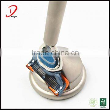 High Quality Metal Handle Shaving Razor and Razor Stand photo-2