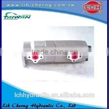 Stainless Steel Tandem Hydraulic Double Gear Pump photo-3