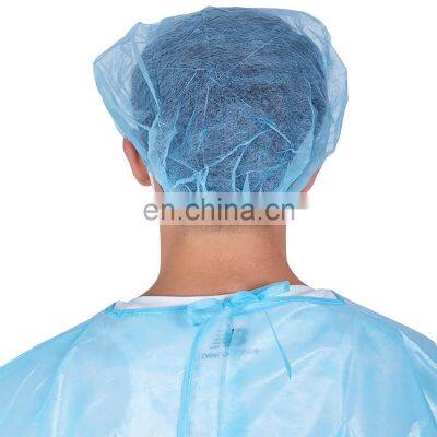 Elastic Cuffs Waterproof Non Woven Disposable Isolation Cover Gown for Visitors photo-5