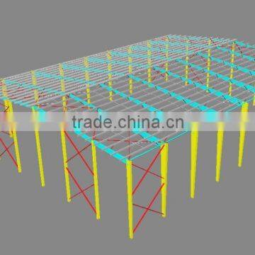 Chicken / Rabbit Shed for Middle Africa Client / Steel Stucture Building
