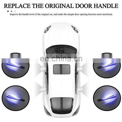 Car Outside Chrome Automatic Door Handle Opener Remote Control Intelligent Smart Electric Auto Door Handles for Tesla Model 3/Y photo-3