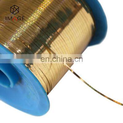35 Micron Gold Metalized Hologram Tear Strip Tape for Cigarette Box photo-5