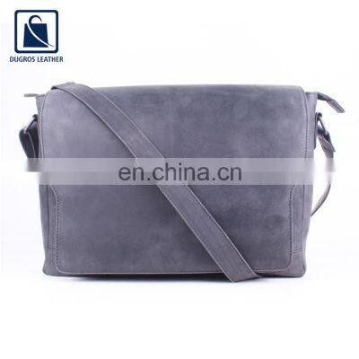 Bulk Quantity Supplier of Anthracite Fitting Men Genuine Leather Business Bag From India