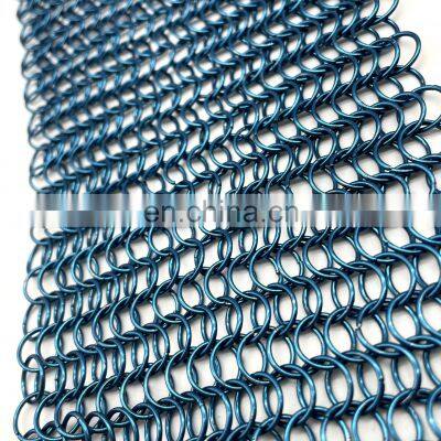 Stainless Steel Chainmail Scrubber / Cast Iron Cleaner / Ring Screen Mesh photo-5