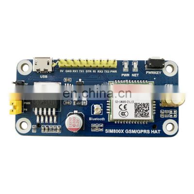 2G/SMS/BT SIM800C GSM/GPRS Expansion Board for Raspberry Pi 4th Generation B/3B+/Z, SIM800C Raspberry Development GSM Core Board