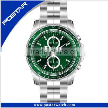 2016 Classic Stylish Unisex Charm Chronograph Stainless Steel Watch photo-3
