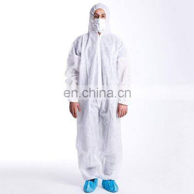 Workers cheap coveralls ppe nonwoven manufacturers PP 40gsm with a better protection