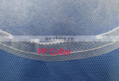 Isolation Suit 45g Blue SMS Disposable Isolation Gown Suit photo-2