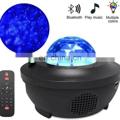 Starry Night Light Projector For Kids Bedroom Star Led Usb Rechargeable Musical Laser photo-2
