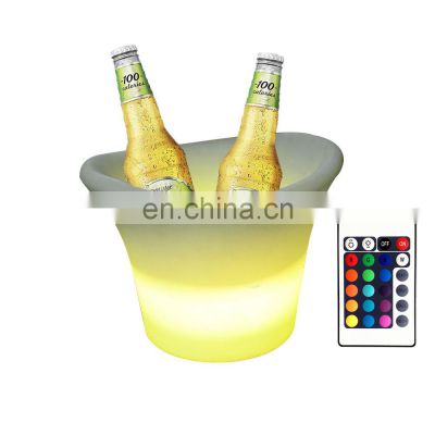 RGB Color Change Battery Control Drink Barware KTV Bars Wine Champagne Beer Cooler