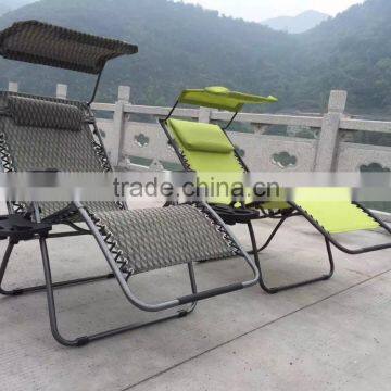 Over Size Zero Gravity Chiar With Cup Holder for Patio Outdoor Garden photo-3