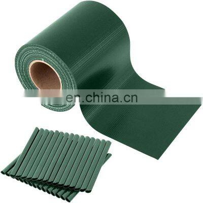 0.19x35m PVC Free Fence Strip Roll for Garden Privacy Protection Zaun Sichtschutzstreifen