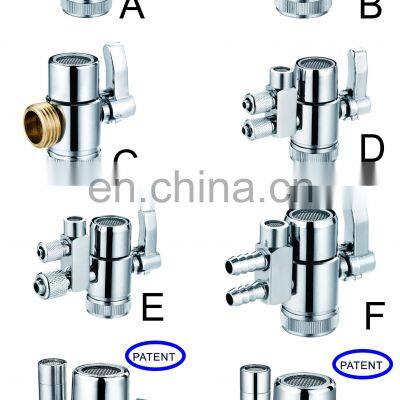 L Type Faucet Diverter Valve 1 Way M22 Diverter Valve Water Splitter Valve photo-3