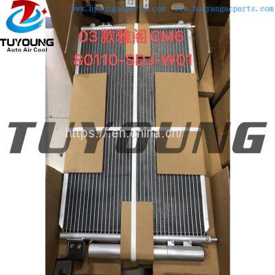 auto air conditioner condensers Honda Accord CM6 2003 80110-SDJ-W01