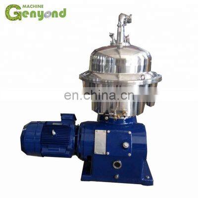 1000L/H manual discharge milk cream fat separator