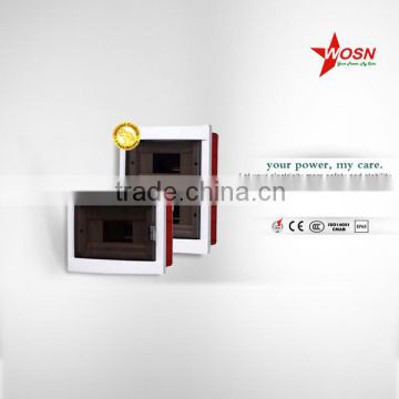 2016 wosn superior quality Single Phase Electrical Switch Distribution Box