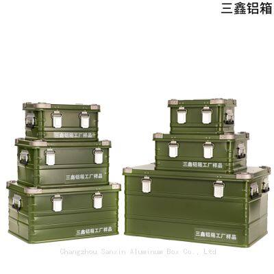 Military grade aluminum logistics support box -72L (600 × 400 × 300mm)