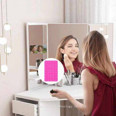 Multi-Function Square Silicone Suction Kit – Phone Stand + Mount, Portable for Travel/Kitchen/Office
