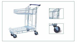Multipurpose Trolley Cart with Metal Cage for Various Logistics Scenes