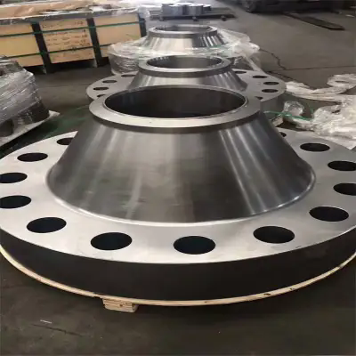 Hot forged ASTM A182 F36 XM-19 round steel, high-temperature forged alloy stainless steel flange fittings, valve components