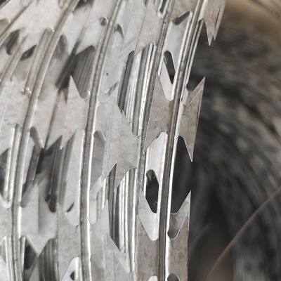 Bobina de arame farpado de ferro galvanizado para cerca de segurança