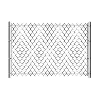 Schwerlast-Kettendrahtzaun aus verzinktem Stahl für Baustellen, Sportfelder und Privatimmobilien