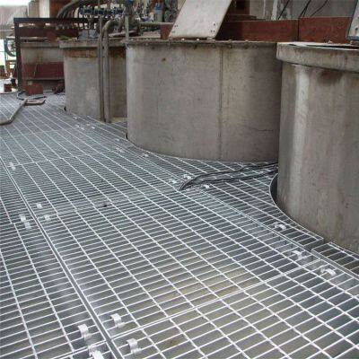 Hot-Dipped Galvanized Flat Bar Steel Grating for Outdoor Use photo-2