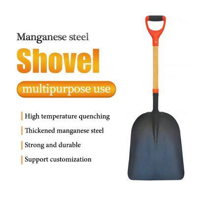 Coal Shovels Heavy Duty – Metal Grain Shovel and Shovel Coal for Industrial Handling