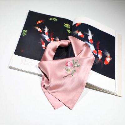 Embroidered Fan