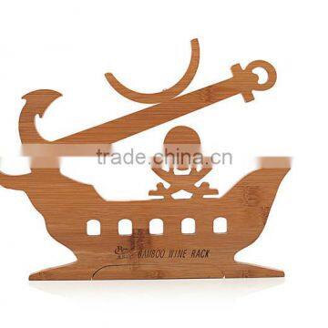 2016 Wooden Wine Rack, Wine Display Rack, Bamboo Wine Rack Wood photo-2