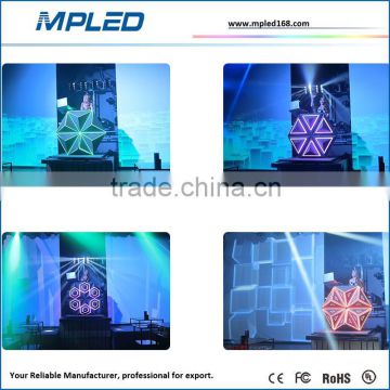 Nova sending card led panel round shape as advertising equipemt