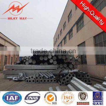 Q345 Transmission Galvanized Poles